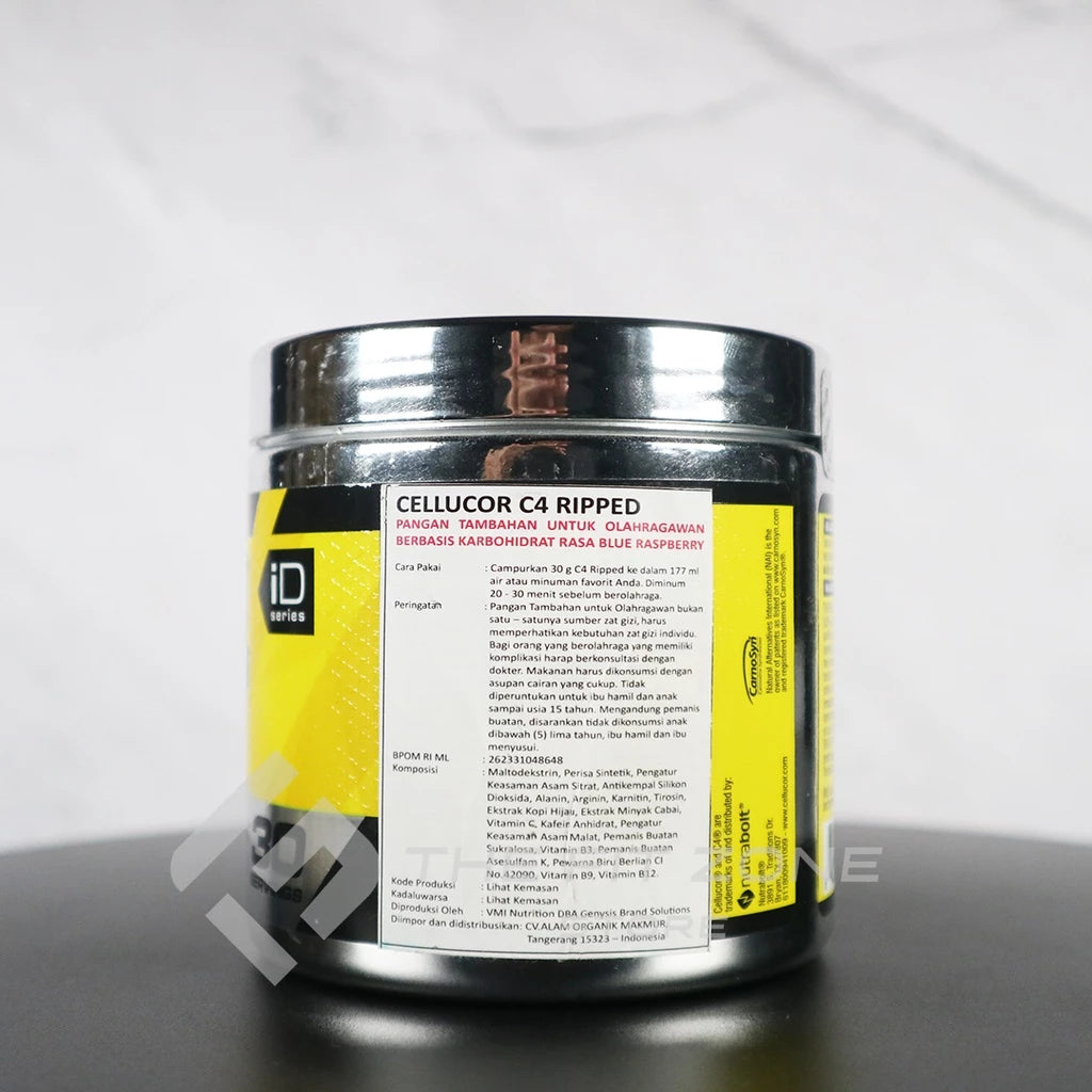 CELLUCOR C4 Ripped 30 Serving Supplement Fitness Pre workout + Fat Burner PWO Import
