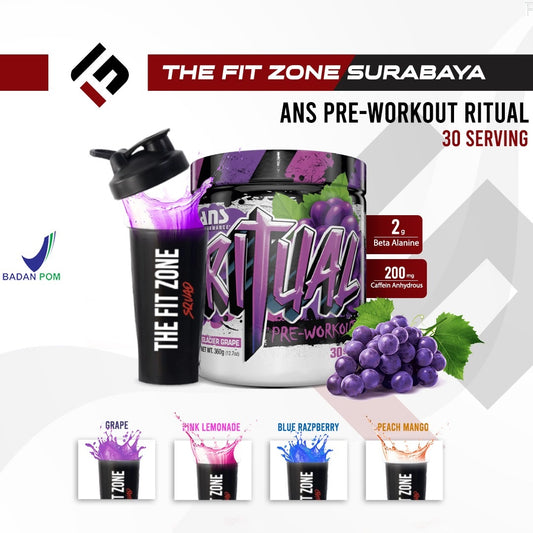 ANS PERFORMANCE Ritual Pre Workout 30 Servings Suplemen Fitness Preworkout