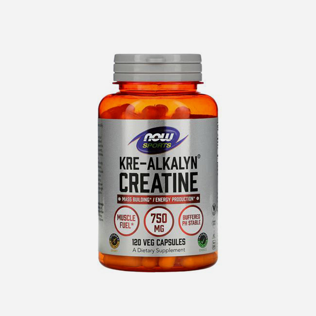 Now Sport Kre Alkalyn Creatine 120 Veg Capsules