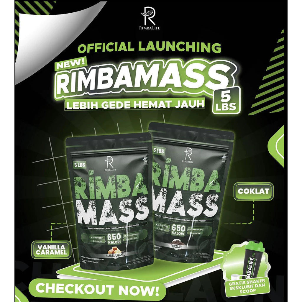 RIMBALIFE Rimba Mass 5 Lbs Gainer