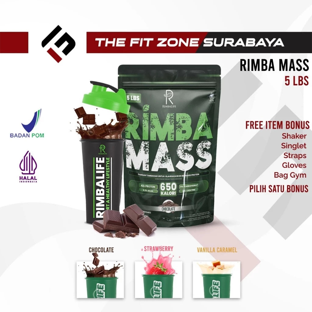 RIMBALIFE Rimba Mass 5 Lbs Gainer