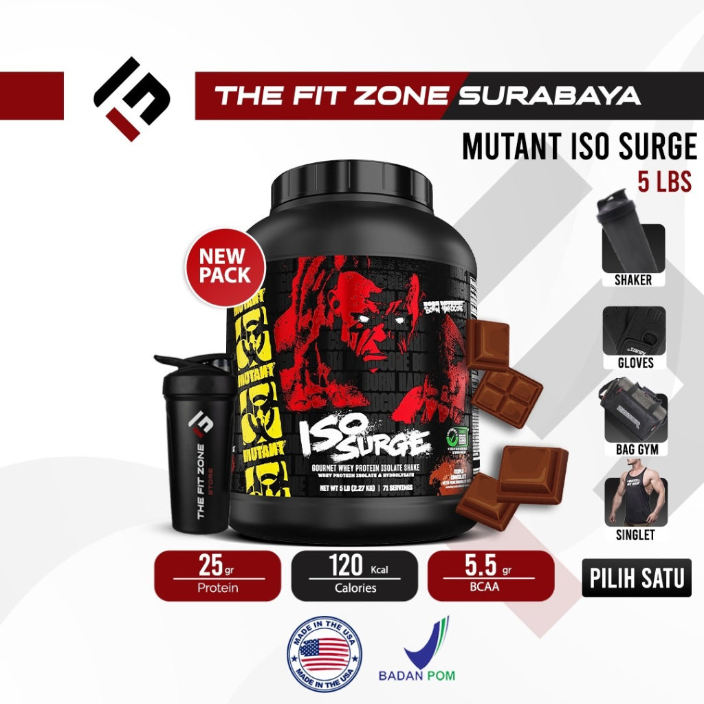 MUTANT Iso Surge 5 Lbs AOM Whey Protein Isolate Certificate