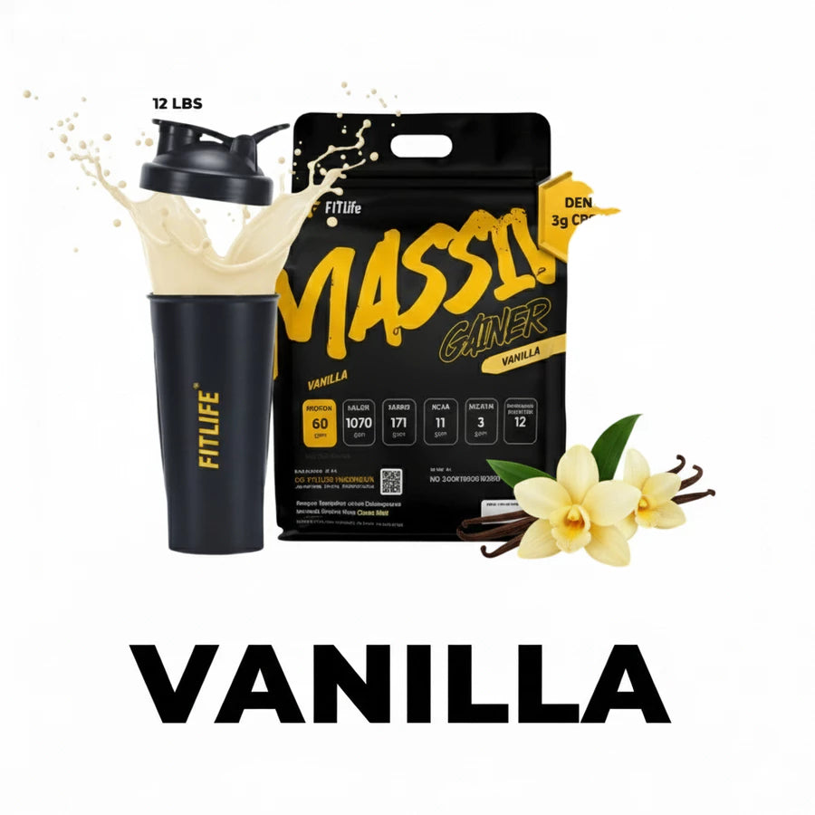FITLIFE Massiv Gainer 12 Lb Supplemen Fitness Mass Gainer FITLIFE MPRO Susu Penambah berat badan