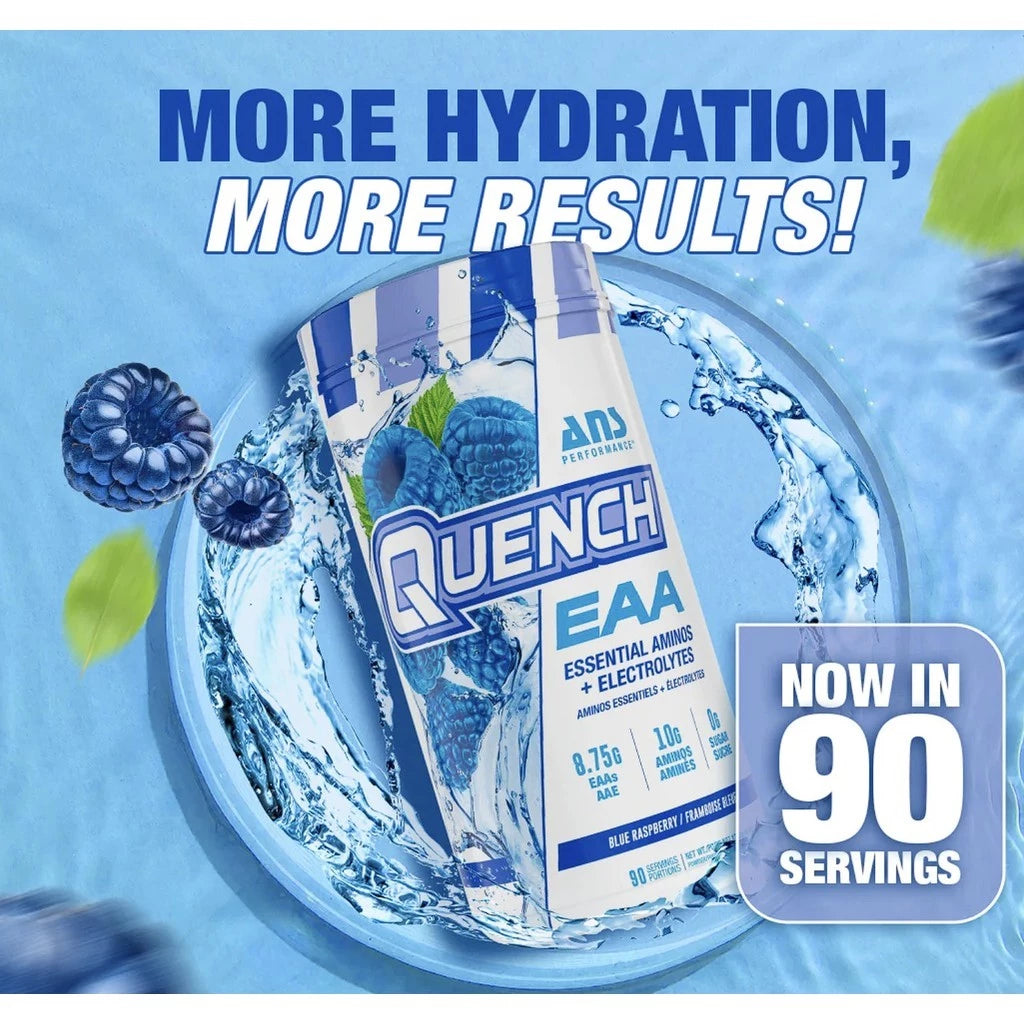 ANS Performance Quench EAA 90 Servings Essential Amino Acid + Electrolytes
