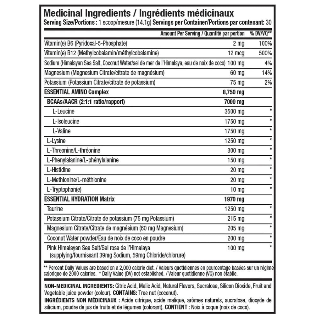 ANS Performance Quench EAA 90 Servings Essential Amino Acid + Electrolytes