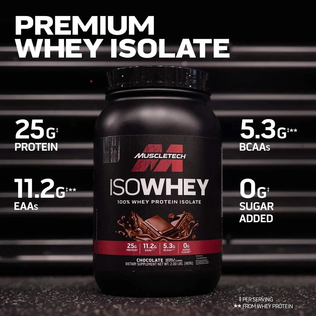 MUSCLETECH Iso Whey 5 Lbs ( 2270 Gram ) Supplemen Fitness Susu Whey Protein Isolate