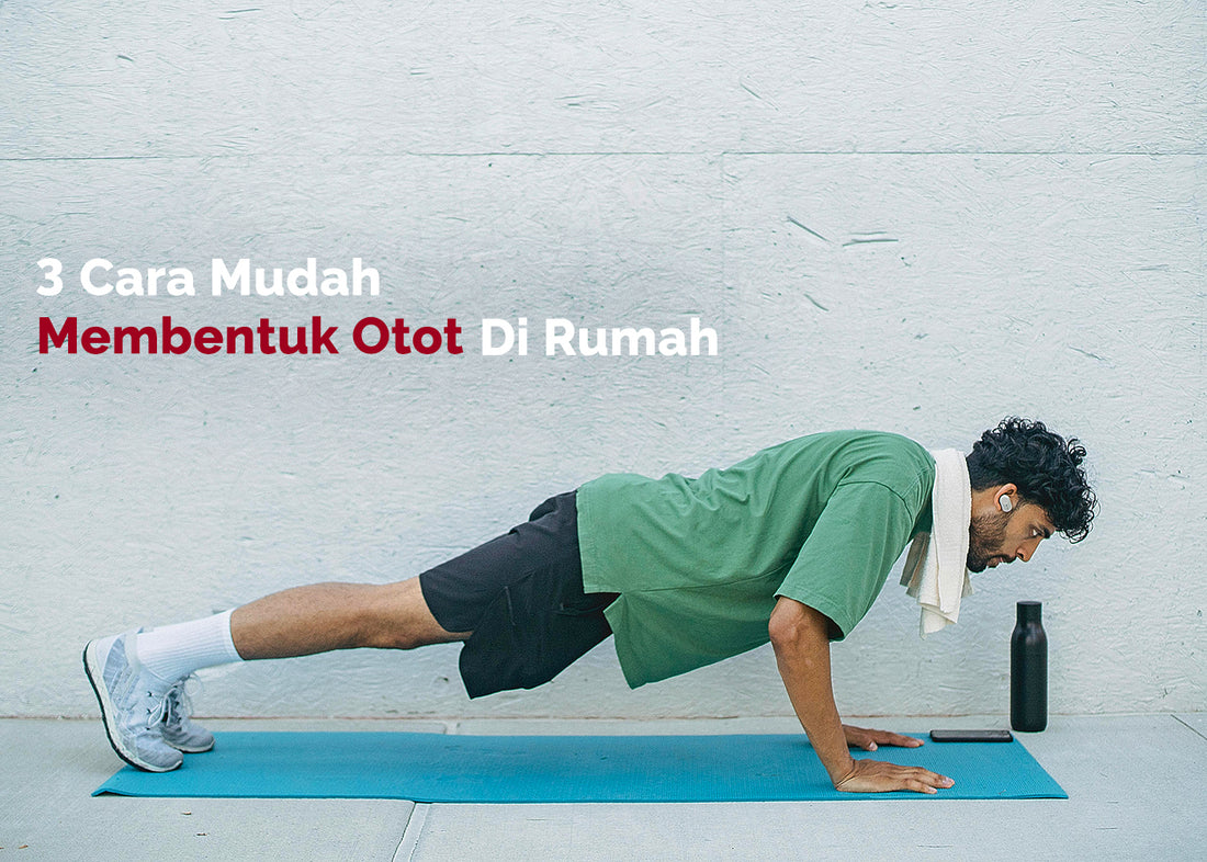 3 Cara Mudah Membentuk Otot di Rumah – The Fit Zone