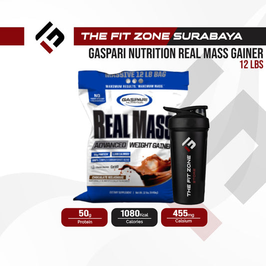 Gaspari Nutrition Real Mass Gainer 12 Lbs Advanced Weight Gainer Gaspari