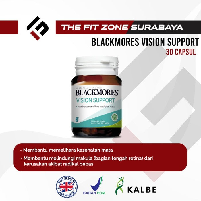 Blackmores Vision Support For Eye Health 30 Capsules