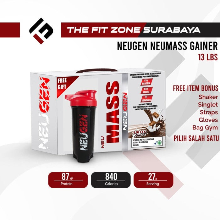 Neugen Sports Neu Mass 13 Lbs Weigth Gainer Penambah Berat Badan