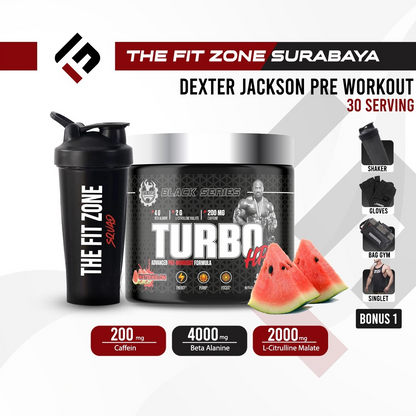 Dexter Jackson Turbo Pre Workout 45 Servings