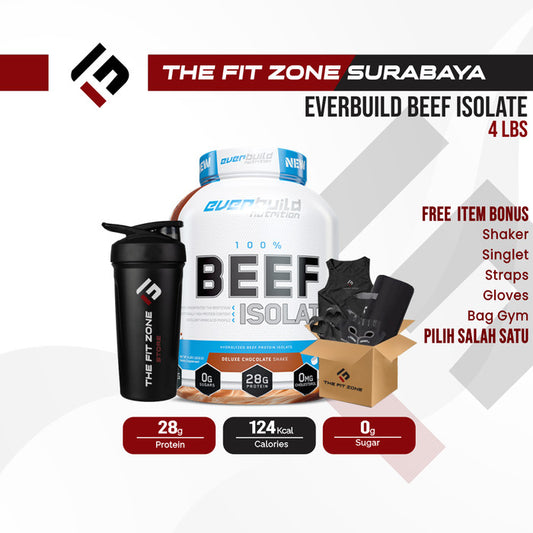 Everbuild Beef Isolate 4 Lbs Whey Protein Isolate Ultra Premium