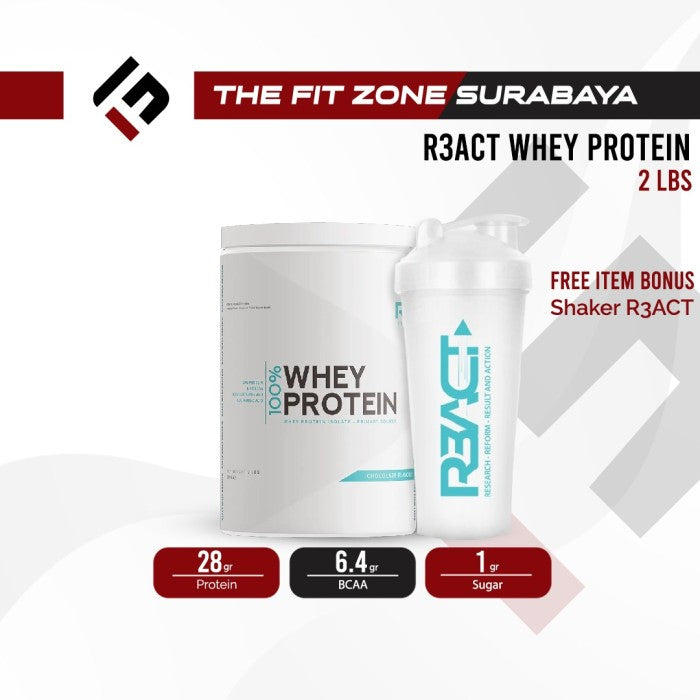 R3ACT 100% Whey Protein 2 Lbs React Whey Protein