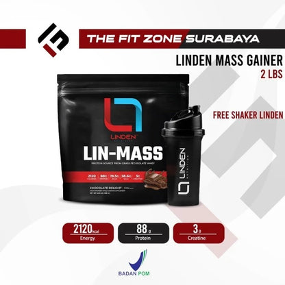 Linden Nutrition LinMass Gainer 2 Lbs 100% Gainer Isolate