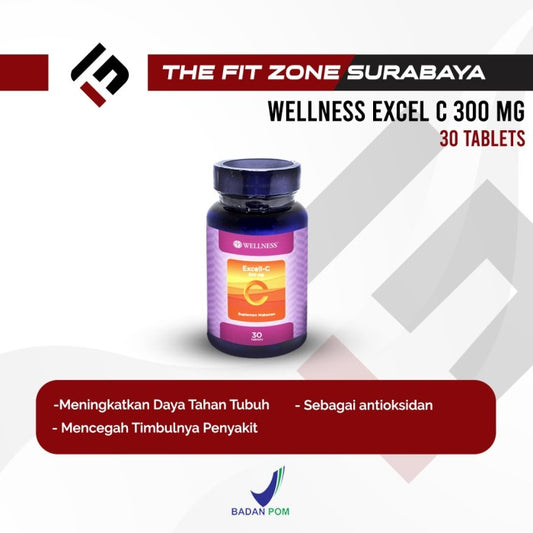 Wellness Excell c 300mg BPOM Vitamin C For Immunity