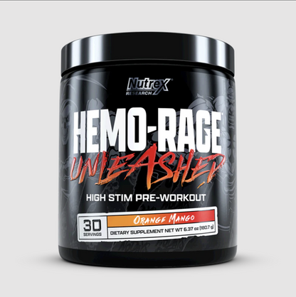 Nutrex Research Hemo-Rage 30 Servings Pre Workout