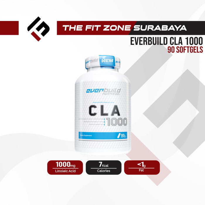 Everbuild Nutrition CLA 1000 90 Softgels Fat Burner