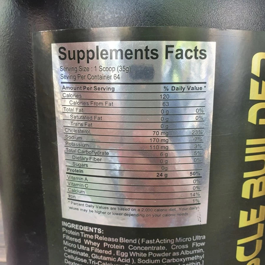 BXN NUTRITION Casein 5 Lbs Susu Protein Casein Time Release Protein 2.250 Gram