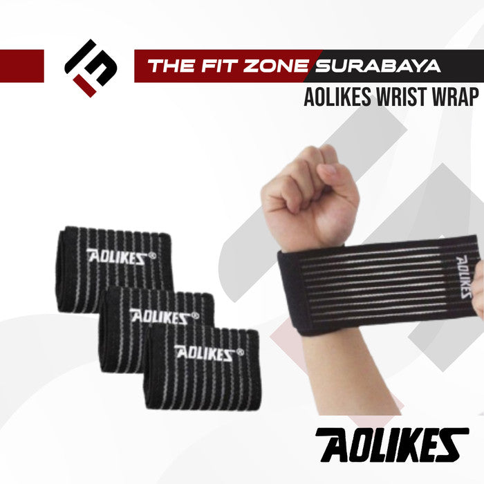 Aolikes Wrist Wrap Support Pelindung Pergelangan Tangan Strap Sepasang