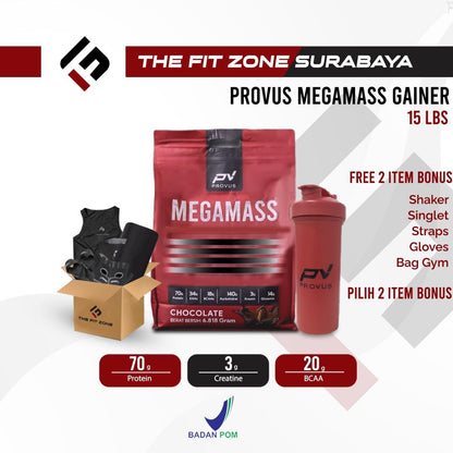 Provus Megamass Gainer 15 Lbs Mass Weigth Gainer