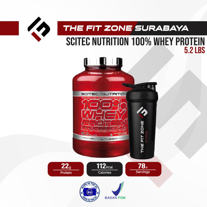 Scitec Nutrition 100% Whey Protein Professional 5.2 Lbs Whey Blend