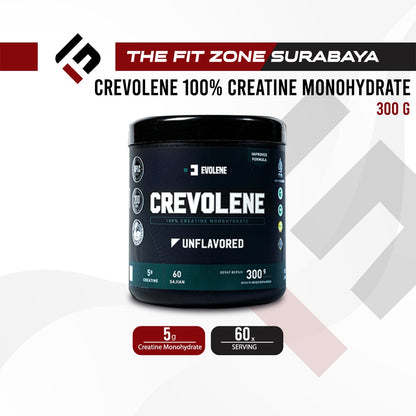 Evolene Crevolene Monohydrate 60 Servings 300 Gram Unflavored