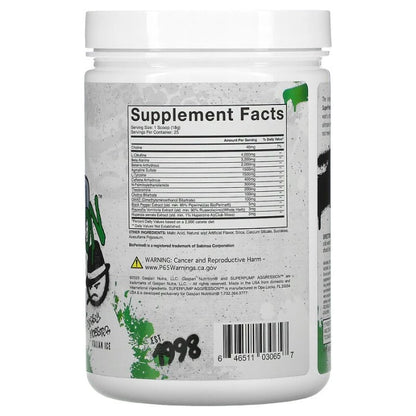 Gaspari Nutrition Super Pump 25 Servings Aggressions Pre Workout