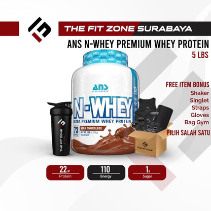 ANS Performance N Whey 5 Lbs BPOM CERTIFIED ANS N-Whey