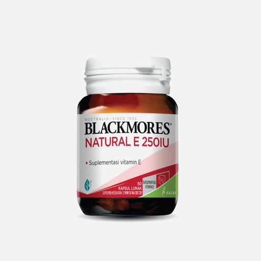 Blackmores Natural E 250 IU 50 Capsules Blackmores Vitamin E BPOM