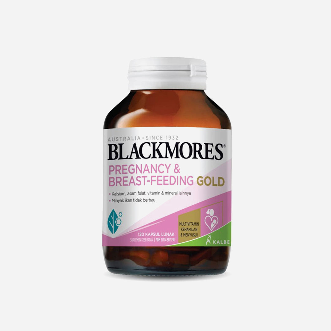 Blackmores Pregnancy & Breastfeeding 120 Kapsul Lunak BPOM Kalbe