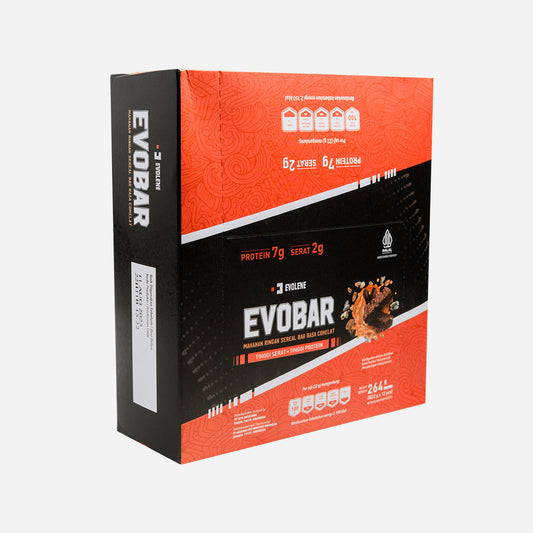 Evolene Evobar 1 Box 12 Sachet Protein Bar