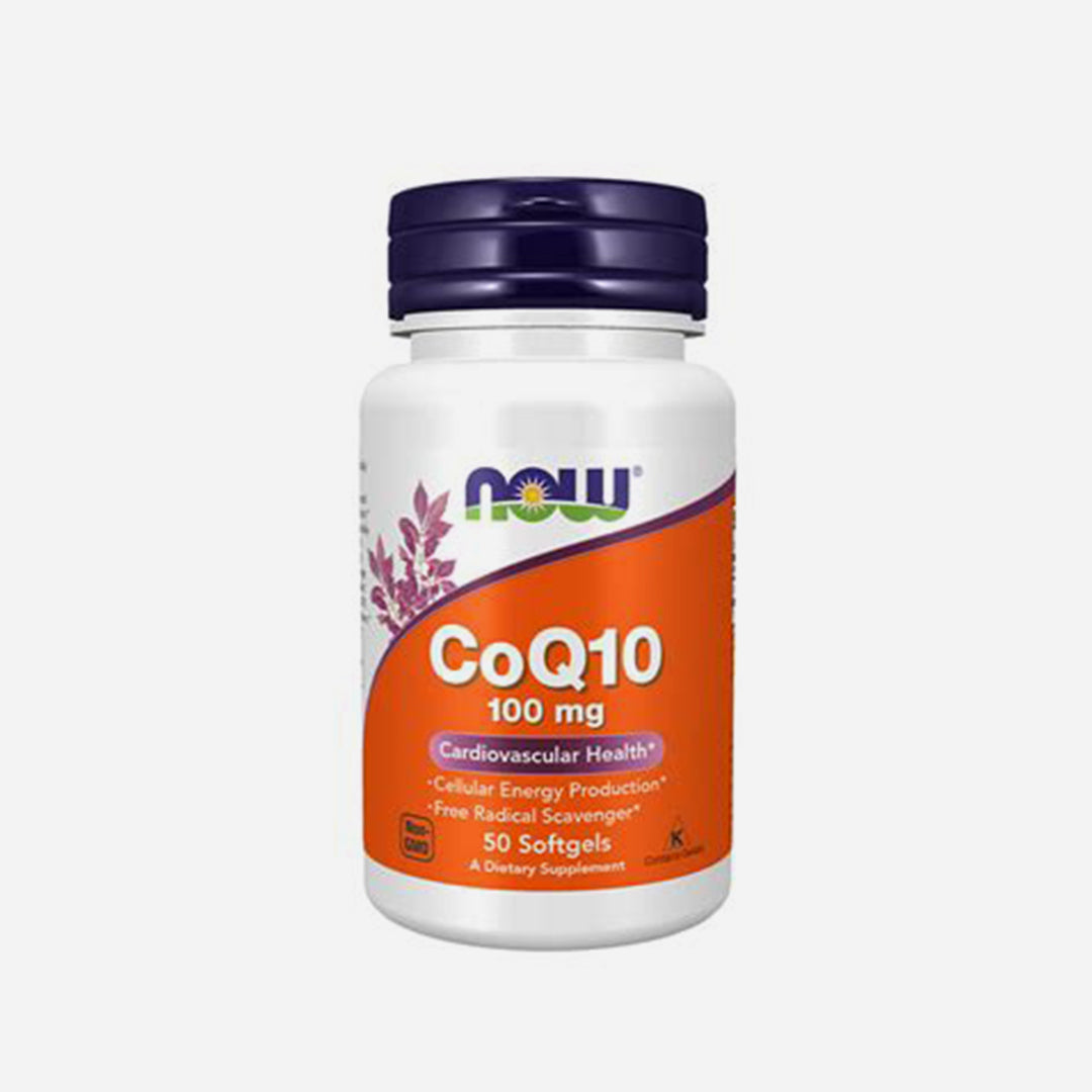 Now Foods COQ10 100 MG 50 Softgels Now CoQ