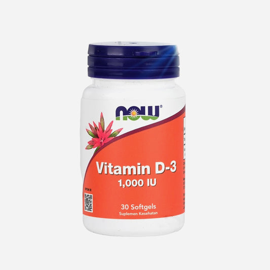 Now Foods D3 1000 30 Softgels Vitamin D