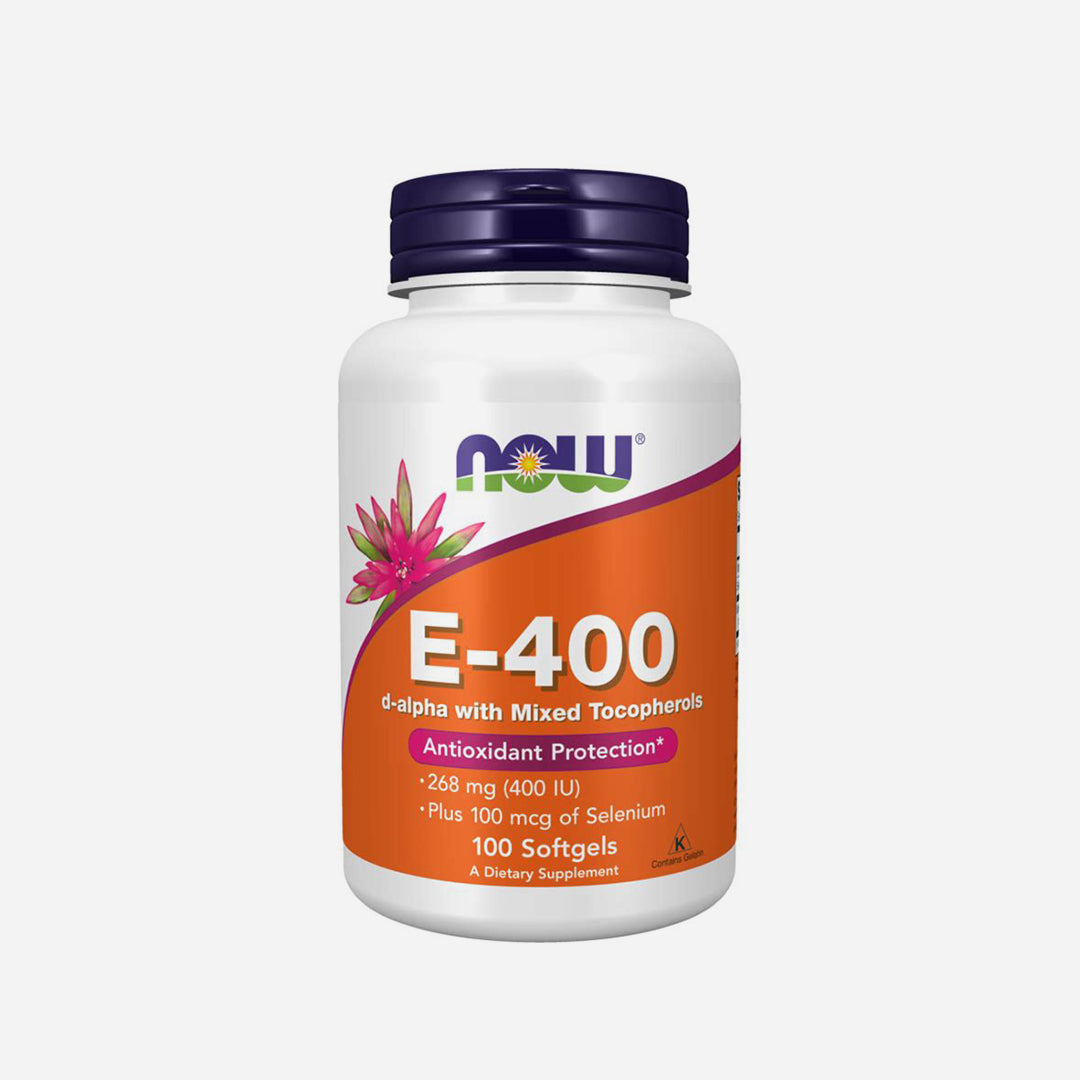 Now Foods E-400 100 Softgels Antioxidant Protection Now Vitamin E