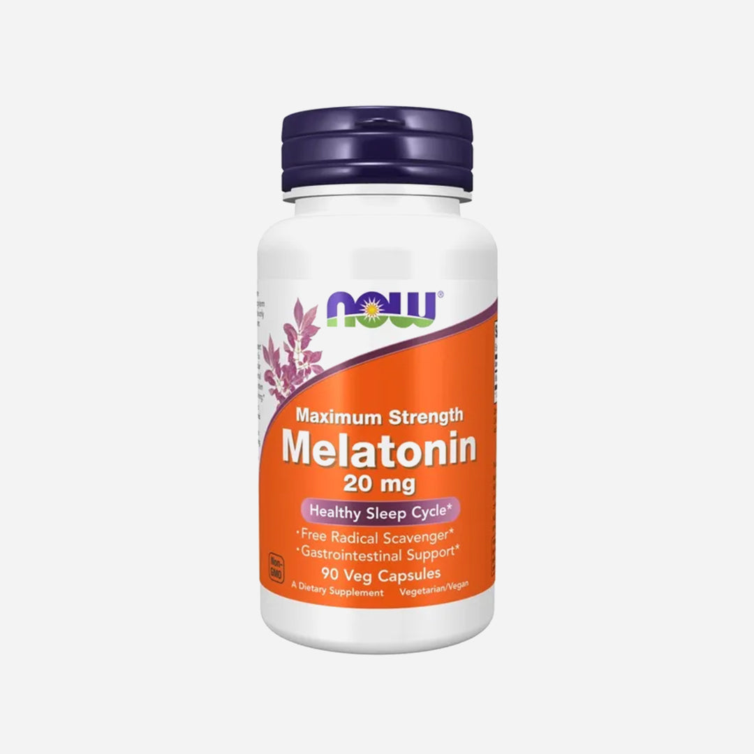 Now Foods Melatonin 20 Mg 90 Veg Capsules