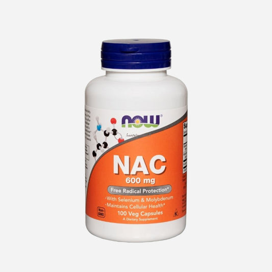 Now Foods NAC 600Mg 100 Veg Capsules