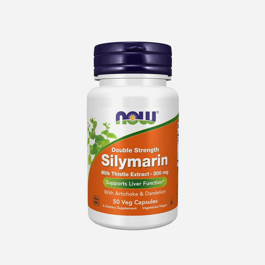 Now Silymarin Milk Thistle Extract 300 Mg 50 Veg Capsules Support Live