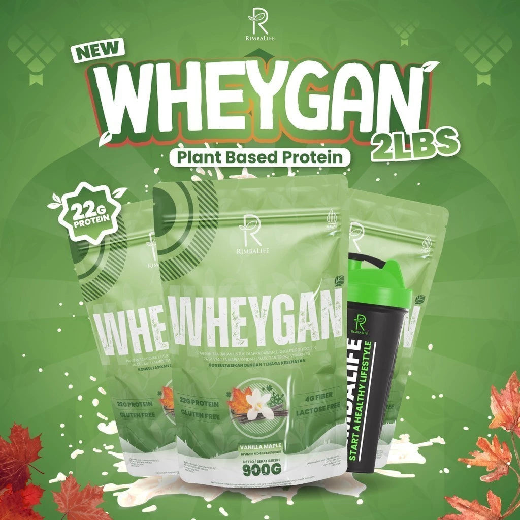 RIMBALIFE Wheygan 2 Lbs Whey protein Vegan