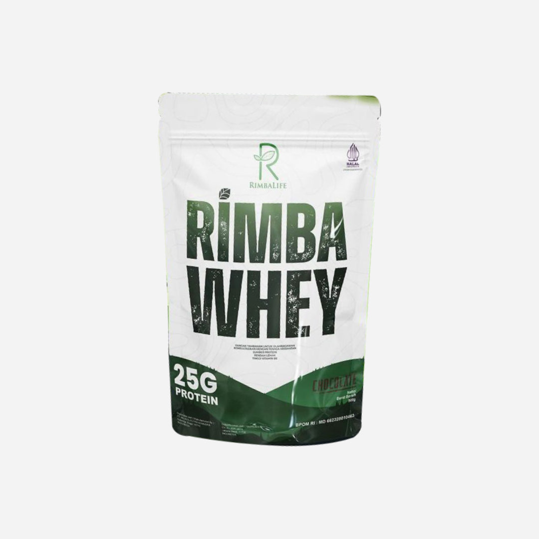 Rimbalife Whey Protein 2 Lbs BPOM Halal Rimba Life Whey Susu Protein