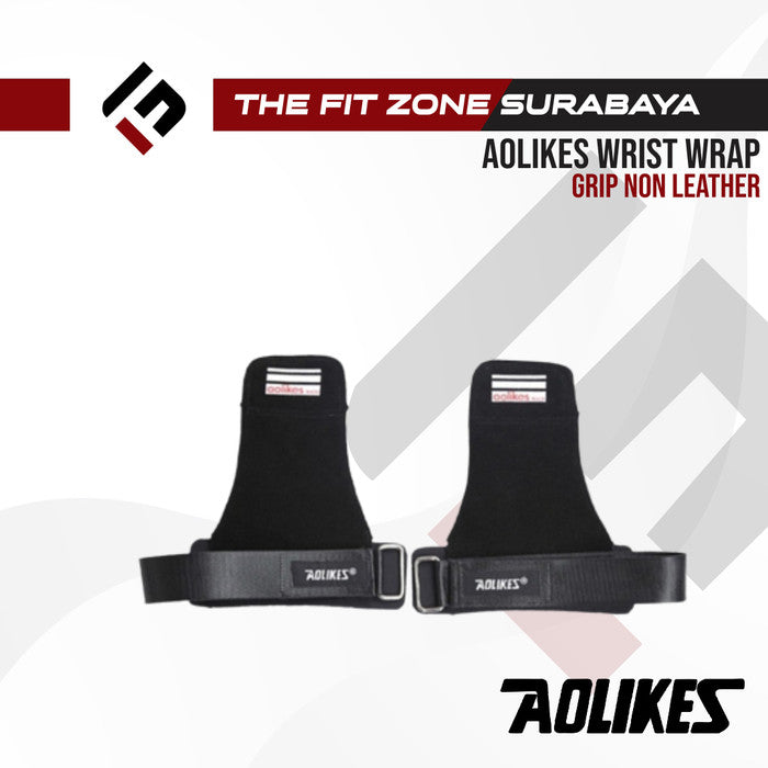 AOLIKES Wrist Wrap Strap Support Sarung Tangan Gym Fitness Kulit Grip