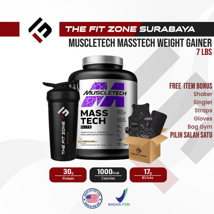 Muscletech Masstech 7 Lbs Weight Gainer NOT Serious Mass