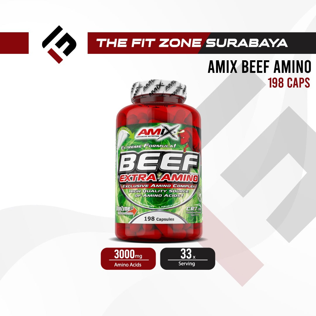 Amix Beef Extra Amino 198 Capsules