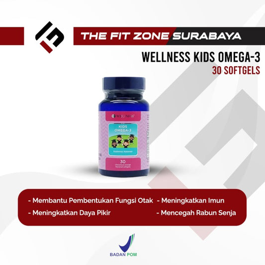 Wellness Kids Omega 3 30 Sofgels Flavored Omega3