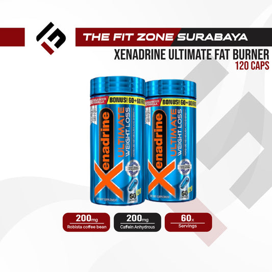 Xenadrine Ultimate Fat Burner 120 Caps Pembakar Lemak