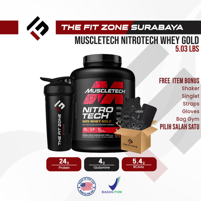 Muscletech Nitrotech Whey Gold 5,5 Lbs Nitro Tech Whey Gold Standard