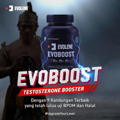 EVOLENE Evoboost 60 Capsule Supplementasi Testosteron Booster Testobooster