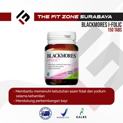 Blackmores I-Folic 150 Tablet MULTIVITAMIN IBH HAMIL BLACKMORES IFOLIC