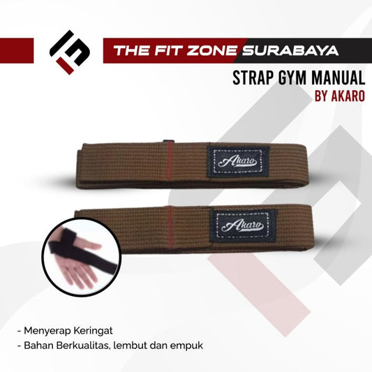 AKARO Strap Gym Manual Good Quality Sepasang (2 Pcs)