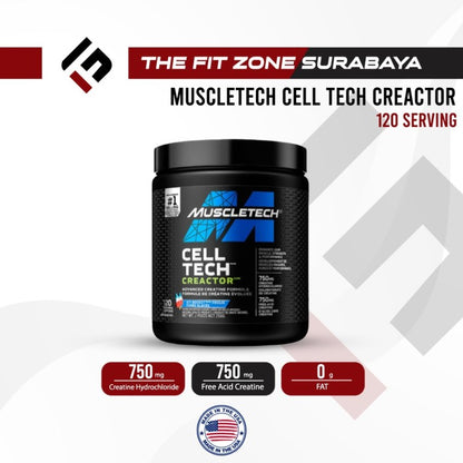 Muscletech Cell Tech Creactor 120 Servings Creatine HCL