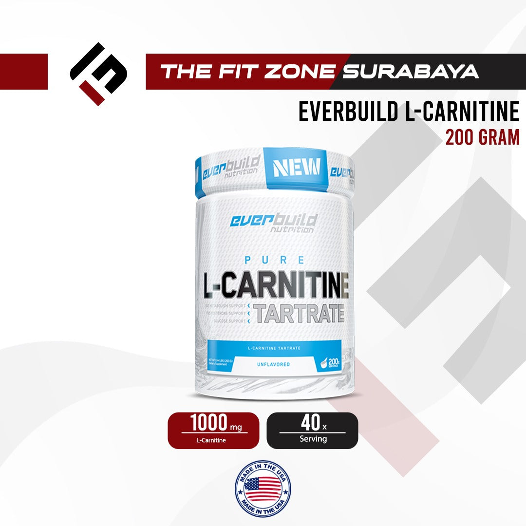 Everbuild L-Carnitine Tartrate 200 Gram